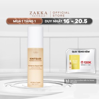 Kem Dưỡng Kintsugi Phục Hồi Hàng Rào Bảo Vệ và Giảm Kích Ứng Zakka Naturals 40G