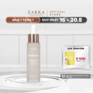 Tinh Chất Hỗ Trợ Khỏe Da Probiotic Skin Strength & Defense Booster Zakka Naturals 30ml