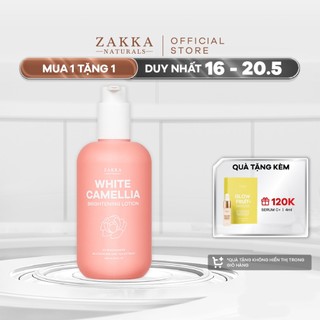 Sữa Dưỡng Thể Sáng Mịn Da White Camellia Zakka Naturals 250ml