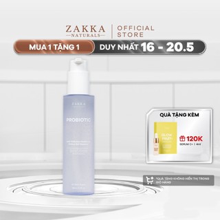 Gel Rửa Mặt Sạch Bụi Mịn, Sạch Sâu, Sáng da Probiotic Anti-Pollution Radiance Amino Gel  Zakka Naturals 150ml