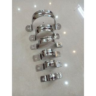 Đai ôm, bát, cùm omega ôm, đai ống nước inox size 21-110