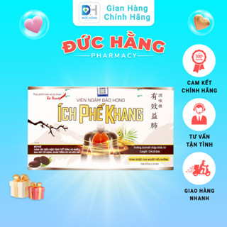  Viên Ngậm Ho Ích Phế Khang - Bổ Phế Giảm Rát Họng Khản Tiếng  Gói 10 Viên  