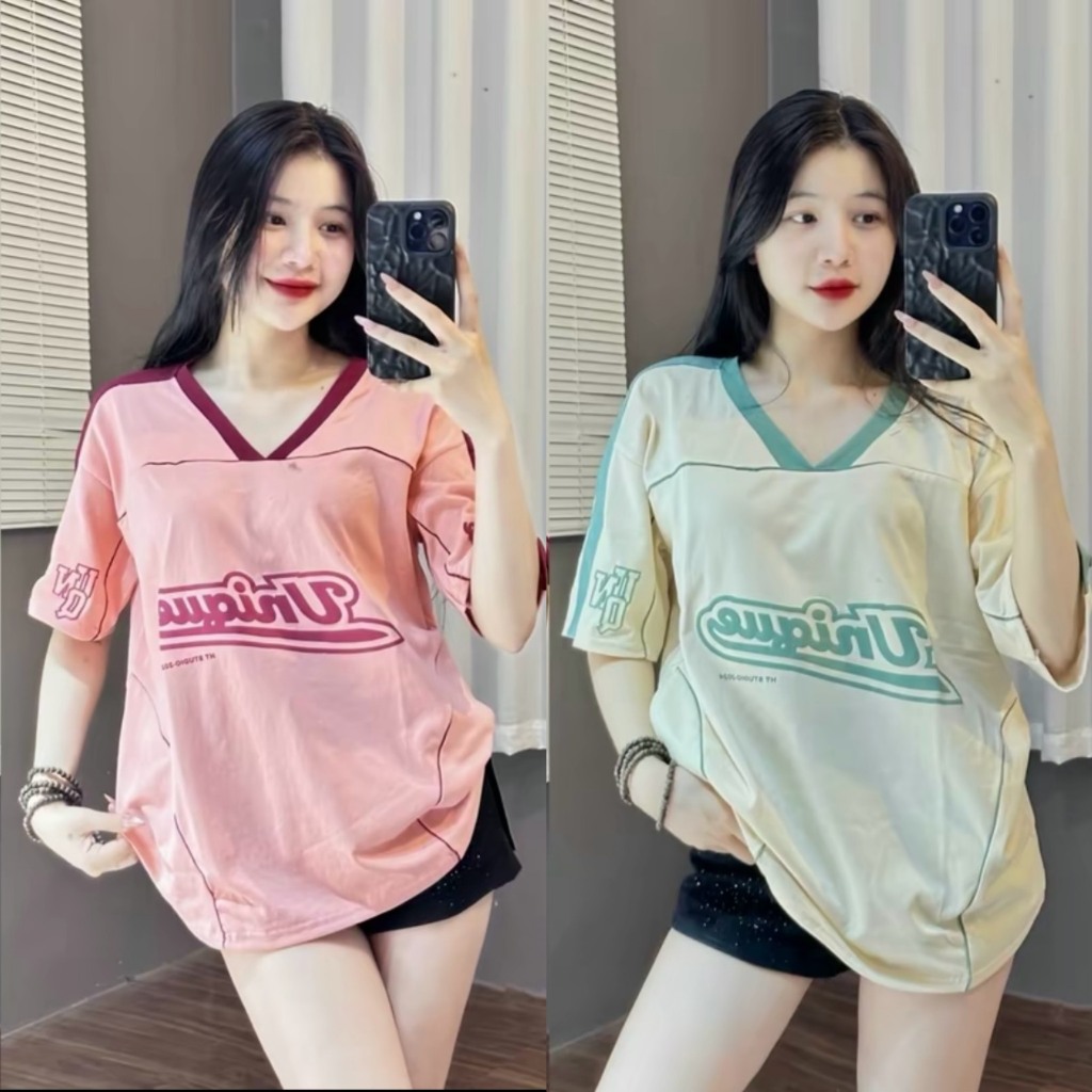 Áo Thun AM Nam Nữ Tay Lỡ Form Rộng ALTHOUGH Ullzang | BigBuy360 - bigbuy360.vn