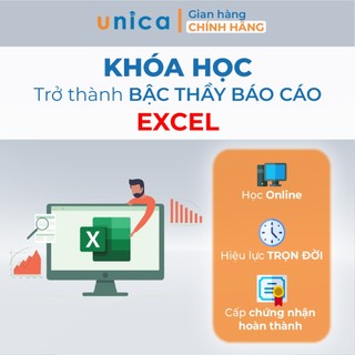 Khóa học Thành thạo EXCEL Trở thành bậc thầy báo cáo dành cho người đi làm, kế toán, sinh viên