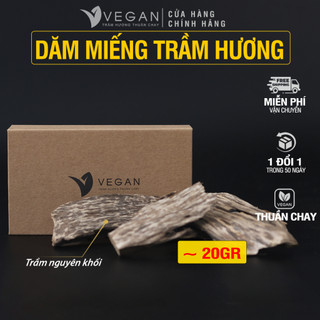 Dăm Trầm Hương miếng Thuần Chay 20gr - VEGAN Trầm Hương Thuần Chay