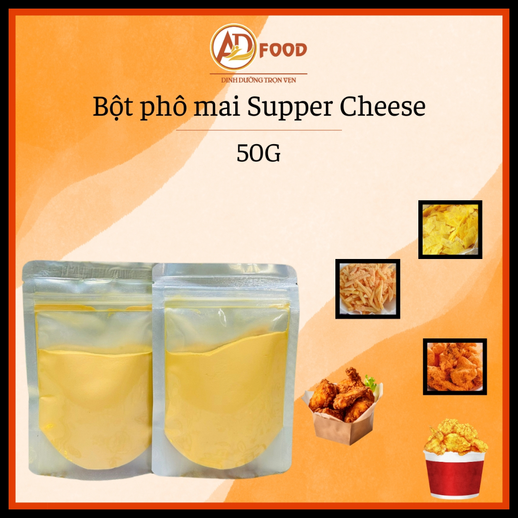 Bột gia vị phô mai Supper Cheese 50g-100g