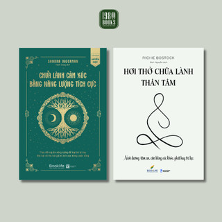 Sách - combo 2 cuốn: chữa lành cảm xúc bằng năng lượng tích cực + hơi thở chữa lành thân tâm