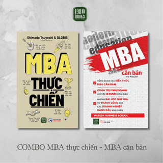 Sách - combo 2 cuốn mba thực chiến + mba căn bản