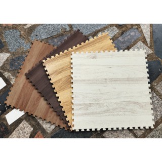 COMBO 10 TẤM THẢM XỐP GHÉP LÓT SÀN 45cm*45cm*1cm VÂN GỖ