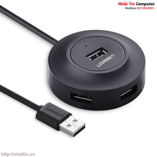 Bộ chia usb 2.0 ra 4 cổng usb ugreen 20277 chính hãng