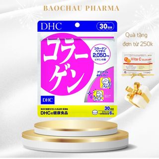  Viên uống Collagen DHC hỗ trợ trẻ hóa da, giúp da căng bóng, sáng da ( Gói 180v/30 ngày)