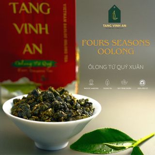 Trà Ô long (Trà  Olong) Tứ Quý Phiên Bản Đặc Biệt túi 250gr - Trà Ô long Tằng Vĩnh An