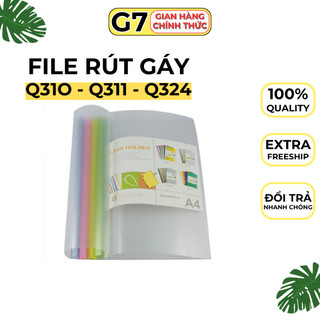 Kẹp tài liệu A4, file rút gáy Q324/Q311/Q310