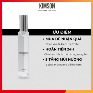 Tinh dầu nước hoa codedeco love letter 10ml dạng xịt, nữ tính, nhẹ nhàng, quyến rũ