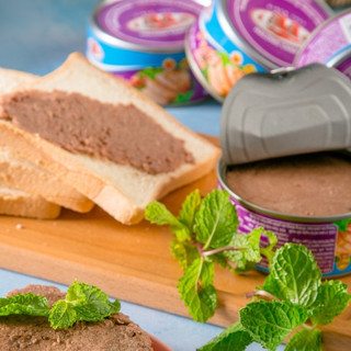 Combo 2 Pate cột đèn và 2 Pate gan tím 150g HALONG CANFOCO