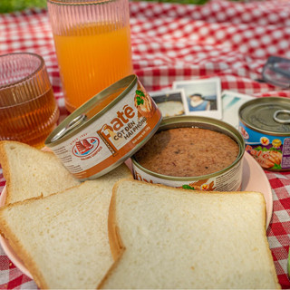 Combo 2 Pate cột đèn và 2 Pate gan tím 150g HALONG CANFOCO