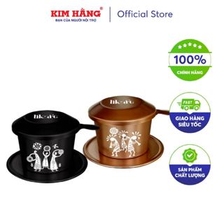  Bộ Phin Cafe Nhôm Likafe Kim Hằng Màu Đen Nâu KHG8076 