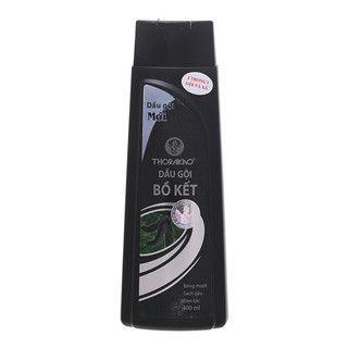Dầu gội bóng mượt sạch gàu đen tóc Thorakao Bồ kết 400ml
