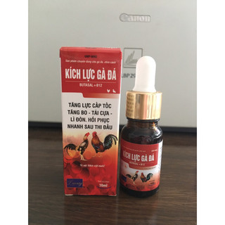  Kích lực gà đá  10ml  tăng bo tải cựa vua lì dòn hồi phục nhanh sau thi đấu cho gà đá 