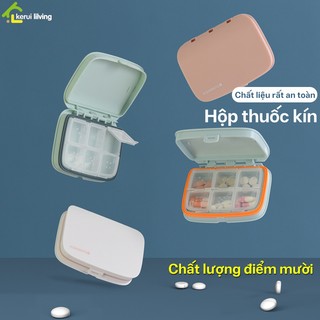 Hộp đựng thuốc mang đi du lịch PIKUP, hộp đựng thuốc thiết kế sang trọng hiện đại, hộp đựng thuốc