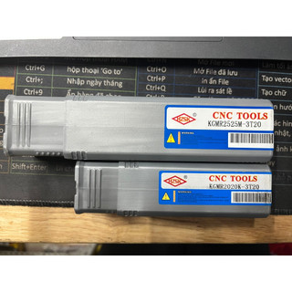 Cán dao cắt 3 ly cnc 20 25 kgmr2020k- 3t20, kgmr2525k- 3t20 lắp mảnh cắt 3 ly kyocera