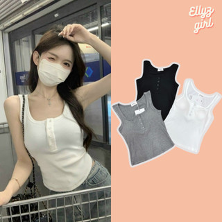 Áo ba lỗ khuy ngực, áo dây nữ có mút đệm - ellyz aobalo023 p13k10