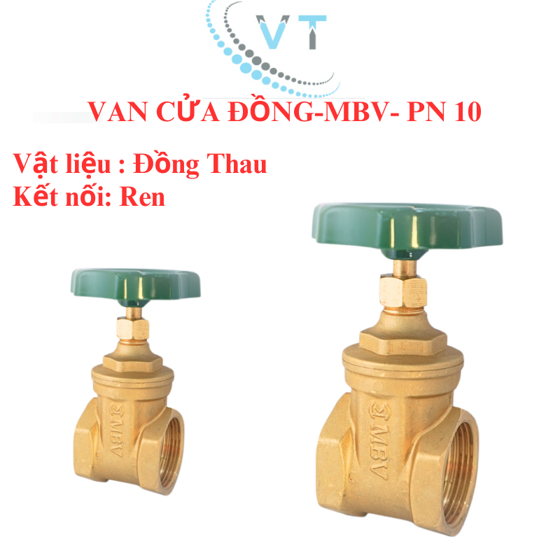 VAN CỬA ĐỒNG MBV- PN 10 DN65 - DN100
