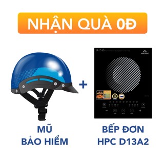 Mũ bảo hiểm + bếp từ đơn hpc d13a2