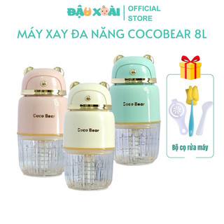 Máy xay Coco Bear 8 lưỡi dao xay đồ ăn dặm cho bé ( BH 18M)