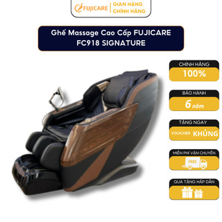 Ghế Massage FUJICARE FC918 SIGNATURE công nghệ quét AI thông minh, tự động dò tìm huyệt đạo