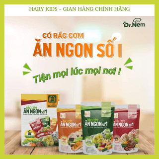 Rắc cơm ăn ngon Dr.Nem 3 vị Cá hồi - Bò - Rong biển gói 25g