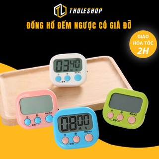 Đồng Hồ Đếm Ngược Điện Tử Bấm Giờ Nấu Ăn Có Giá Đỡ Tholeshop 8771