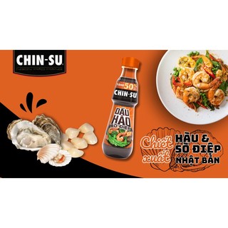 Dầu hào CHIN-SU sò điệp chai x 525gr
