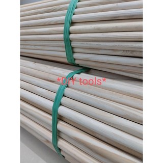 thanh gỗ thông tròn phi 15mm dài 50cm.