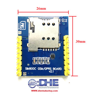 SIM800C - GSM/GPRS - HỖ TRỢ SIM 4G, 3G, 2G