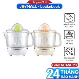 Máy vắt cam Lock&Lock EJJ231 700ml 40W - Hàng chính hãng, xoay ép 2 chiều - JoyMall
