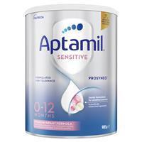 Sữa thuỷ phân 1 phần Aptamil Sensitive cho bé dị ứng đạm bò nhẹ 900g tốt cho tiêu hóa