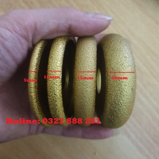 Mài rãnh đá tạo bonsai - mui mài cắt rãnh tạo rãnh đá cho máy cắt cầm tay phi lỗ 20 đường kính 75mm - mũi mài rãnh đá