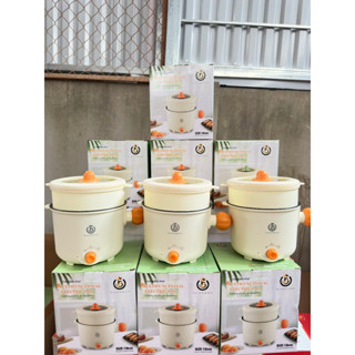 Nồi Lẩu Điện Mini 18cm SaBan Xịn Bảo Hành 6 Tháng, Nồi Nấu Mỳ, Ăn Lẩu ,Nấu Canh Đa Năng Tiện Dụng