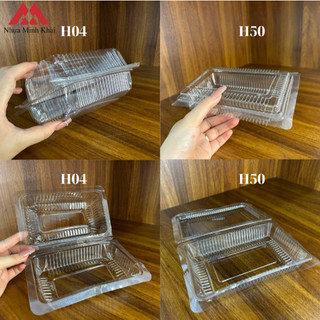Sỉ 100 hộp nhựa dùng một lần H04 TA50 C55
