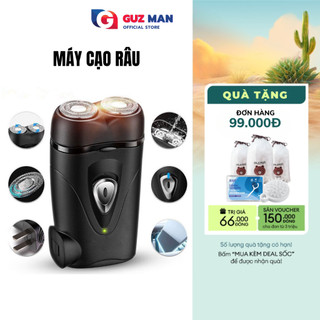 Máy Cạo Râu METIS Sử Dụng Sạc Pin Thông Minh Tiện Lợi Có Lưỡi Dao Kép Tự Làm Sắc, độ bền cao, cực sạch