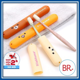 Hộp Nhựa Đựng Bàn Chải Đơn Đi Du Lịch Nhỏ Gọn Trong suốt - br00645
