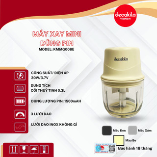 Máy Xay Mini Dùng Pin Đa Năng DECAKILA (KMMG-008E)