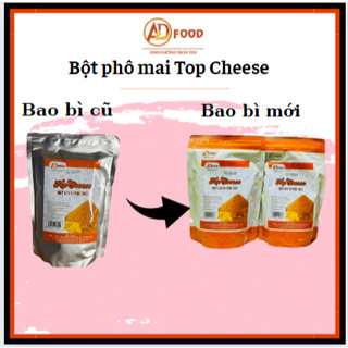 500G BỘT PHÔ MAI TOP CHEESE/SUPPER CHEESE/HÀN QUỐC, ĐA DẠNG MÀU SẮC, VỊ THƠM BÉO PHÔ MAI ĐẶC TRƯNG TRONG TỪNG LOẠI