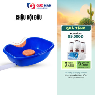 Chậu Gội Đầu Tại Nhà METIS Dành Cho Người Già, Bà Bầu, Trẻ Nhỏ Có Đệm Lót Đỡ Cổ Silicone Siêu Mềm Tiện Dụng