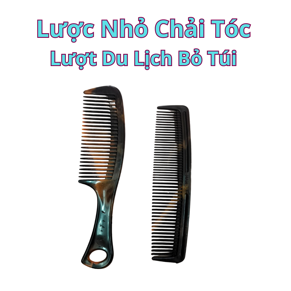 Lược Nhỏ Chải Tóc Lượt Du Lịch Bỏ Túi.