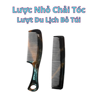 Lược nhỏ chải tóc lượt du lịch bỏ túi.