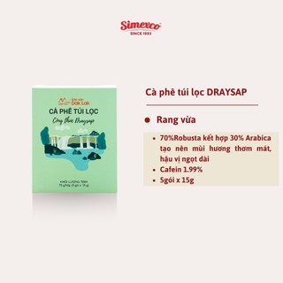 Cà phê túi lọc simexco - ct draysap