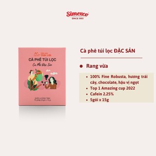 Cà phê túi lọc simexco - ct đặc sản