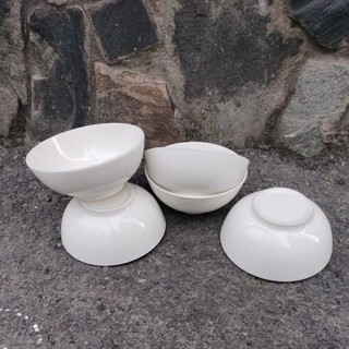 [gốm-sứ]Tô sứ trắng Dày 8inch cao cấp